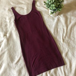 💞Maroon Bodycon💞